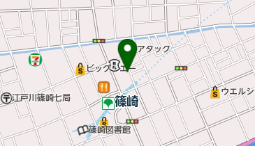 タムスわんぱくクリニック篠崎駅前の地図画像