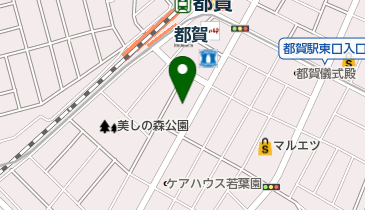 都賀整形外科リハビリクリニックの地図画像