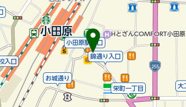 ハートクリニック小田原の地図画像