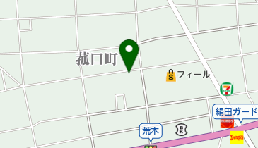 こもぐち耳鼻咽喉科の地図画像