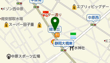 マリアの丘クリニックの地図画像