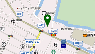 駿府の杜クリニックの地図画像