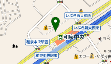 いしな皮ふ科の地図画像
