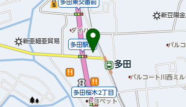 ふくだ整形外科の地図画像
