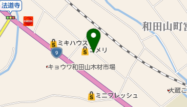 田仲和田山クリニックの地図画像