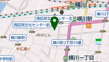 横川クリニックの地図画像