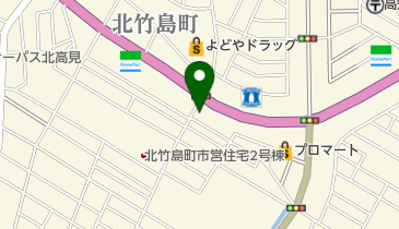 あおぞら診療所高知潮江の地図画像