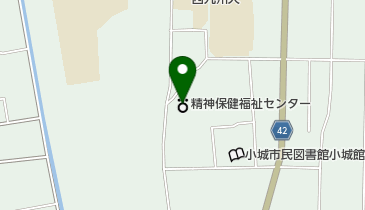 佐賀県精神保健福祉センターの地図画像