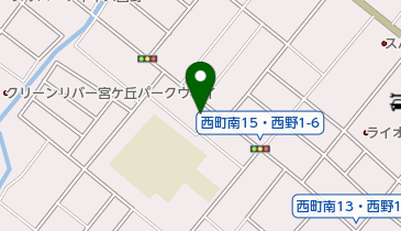 西野皮フ科クリニックの地図画像