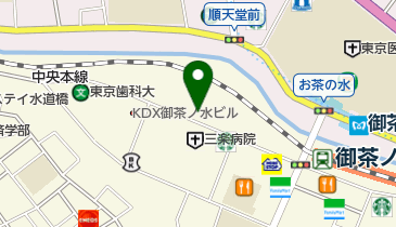 駿河台CSH診療所の地図画像