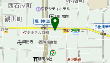 いながき皮フ科クリニックの地図画像