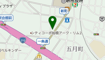 RISAクリニックの地図画像