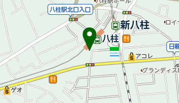 八柱みどりの整形外科の地図画像