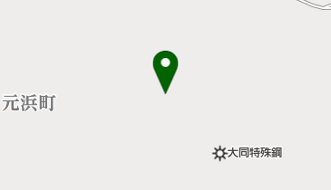 大同特殊鋼知多診療所の地図画像