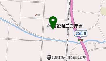 若狭町国民健康保険 巡回診療所の地図画像