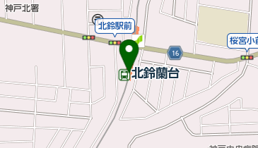 やまもと心療内科の地図画像