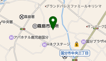 霧島市こども発達サポートセンターの地図画像