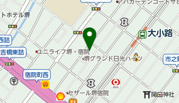 アル・ソーレ診療所の地図画像