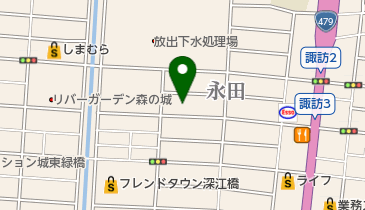 井上整形外科の地図画像
