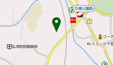 千里みおつくしの杜診療所の地図画像