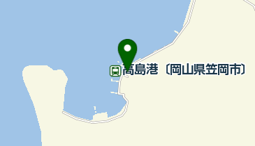 笠岡市高島診療所の地図画像