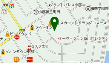 ハートこどもクリニック新山口の地図画像