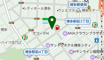 ふじ養生クリニック福岡の地図画像