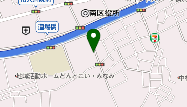 中央健康相談所の地図画像