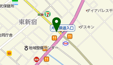 東葉クリニック東新宿の地図画像