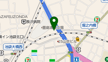豊島健康診査センターの地図画像
