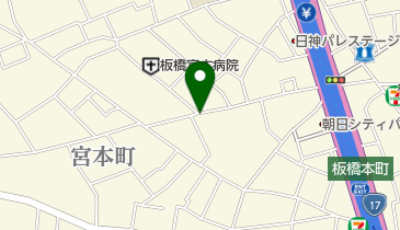 花田医院の地図画像