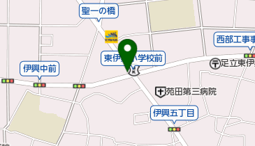 西伊興クリニックの地図画像