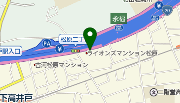 いしん会診療所の地図画像