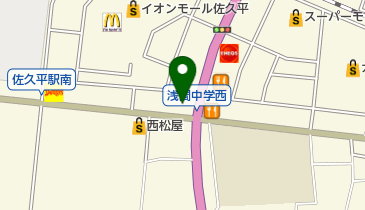 佐久平こころのクリニックの地図画像