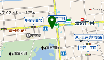 清澄白河よこい眼科の地図画像