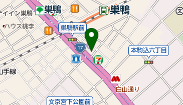 巣鴨ホームクリニックの地図画像