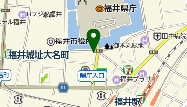 福井県農業会館診療所の地図画像