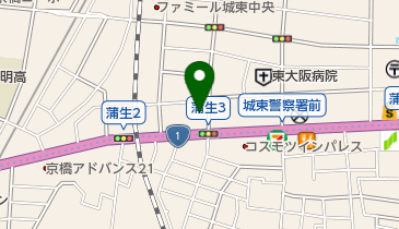 おおにし整形外科医院の地図画像