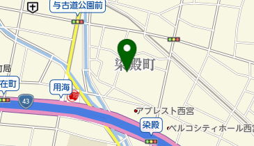 西宮市医師会診療所の地図画像