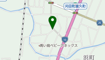 耳鼻咽喉科かざまクリニックの地図画像