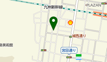 山野医院の地図画像
