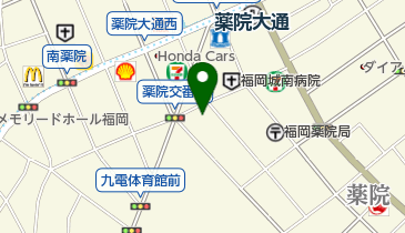 薬院浄水クリニックの地図画像