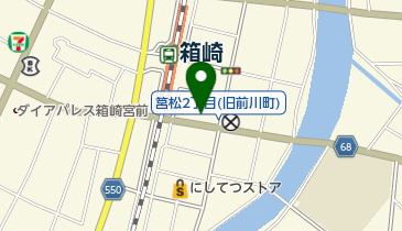 荒巻医院の地図画像