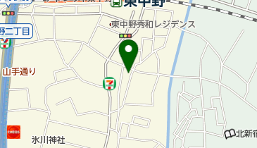 木村内科の地図画像