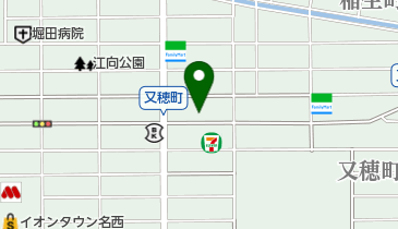 横井整形外科の地図画像