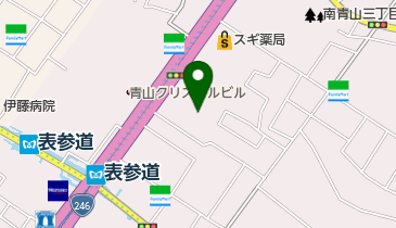 アマラクリニック表参道の地図画像