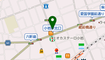 整形メディカルプラザの地図画像