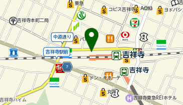 吉祥寺睡眠メディカルクリニックの地図画像