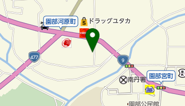 やまざき眼科園部クリニックの地図画像