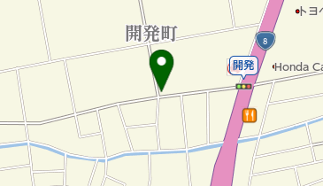 開発整形外科眼科の地図画像